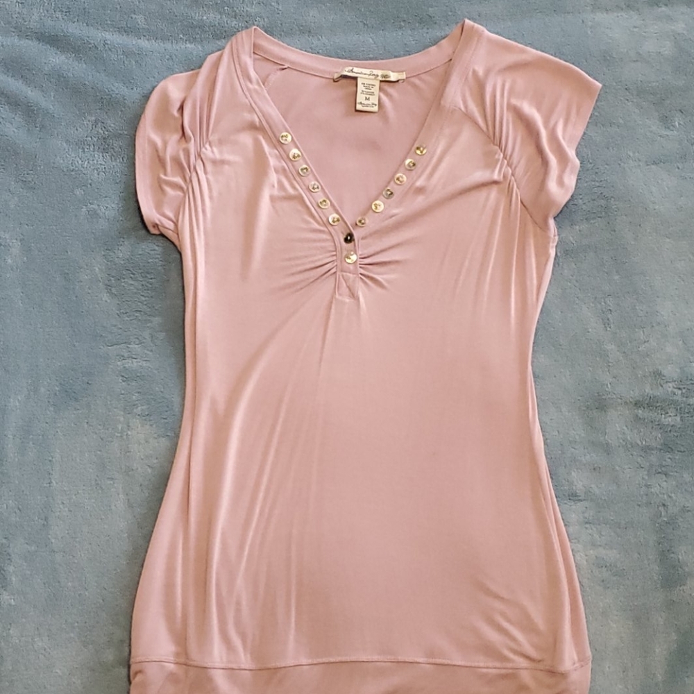 American Rag light purple shirt